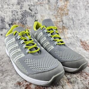 Orthofeet Coral Walking Shoes Womens 10 Wide Gray 987 Comfort Knit Sneaker